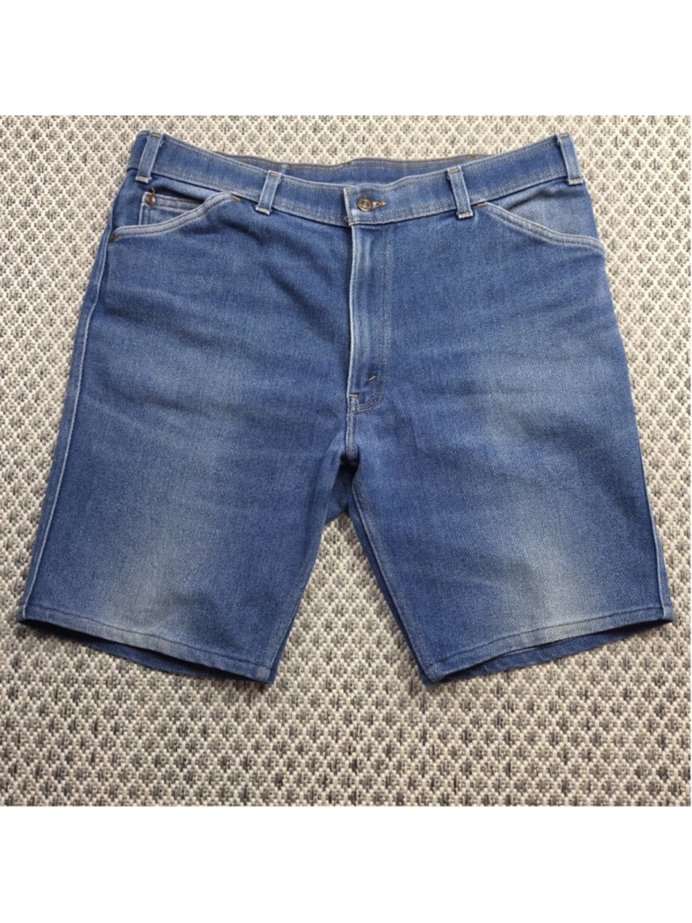 Vintage Levi’s Orange Tab Denim Shorts Men’s 36 Blue Jean Shorts Made in USA